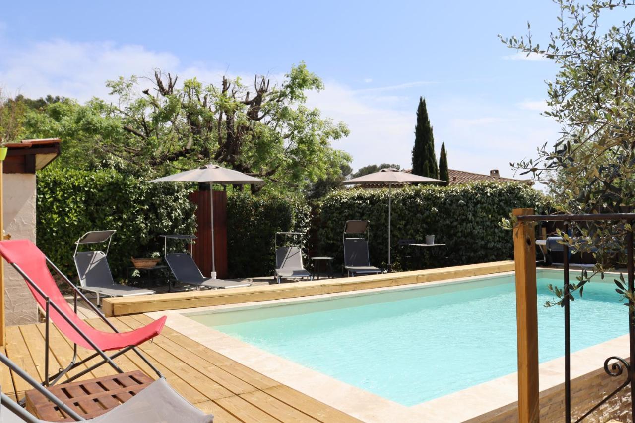 gite LAPAZ/jacuzzi privé/piscine Draguignan Exterior foto